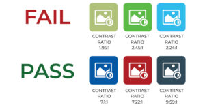 Contrast Ratio Examples