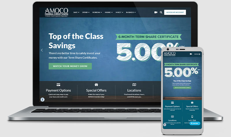 AMOCO FCU Website Redesign