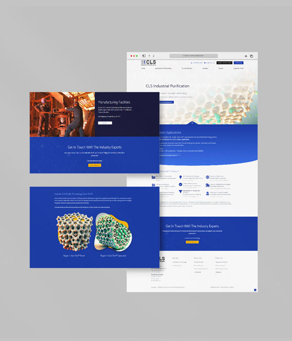 CLS Industrial Purification: UX & Content Strategy Success