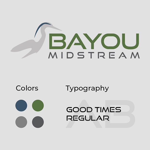 Bayou Midstream Branding Collateral